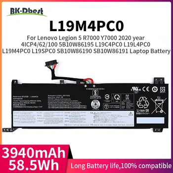 BK-Dbest 11.4 v 42wh Nešiojamas Baterija L19M4PC0 Lenovo Legiono Y7000 R7000 Legiono 5 Serijos L19C4PC0 L19L4PC0