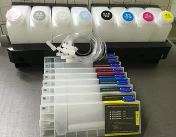 Dviejų spalvų nepertraukiamo rašalo tiekimo sistema Epson 4880 spausdintuvo CISS