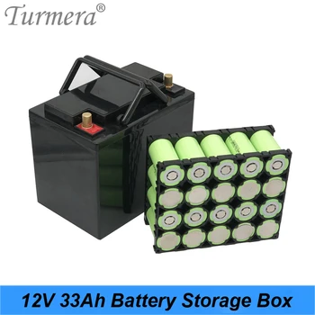 Turmera 12V 33A Baterijos Laikymo Dėžutė su 4X5 32700 Lifepo4 Baterijos Laikiklis 4S 100A Balansas BMS Nikelio UPS arba Solor Sistemą Naudoti