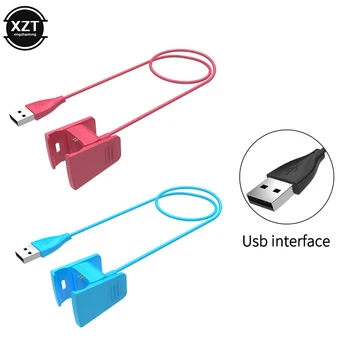 Smart Juosta Apyrankės Įkrovimo Kabelis USB Įkroviklis Adapteris su Chip Apsaugos Fitbit Charge2