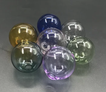 20mm spalvinga apvalus kamuolys stiklo pasaulyje orbs pakabukas stiklo buteliukas buteliukas pakabukas papuošalai išvados priedai rankų darbo karoliai karoliukai