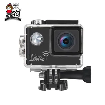 GOU/ MEEE m šuo M74K Sporto Kamera mini skaitmeninės vaizdo kameros vandeniui nardymo WiFi žvalgybos
