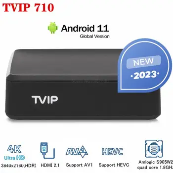 Naujas TVIP V710 4K HD Smart Set Top TV Box 