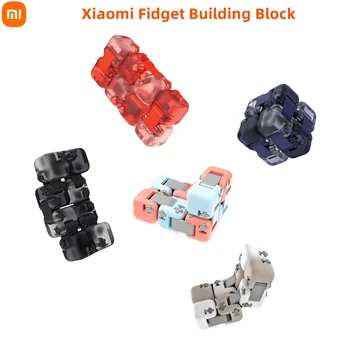 Originalus Xiaomi Mitu Spalva Vertino Piršto Plytų Žvalgybos Smart Finger Infinity Žaislą Magic Cube Aklas Lauke Anti Stresas, Nerimas.