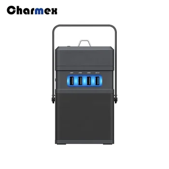 Charmex Aukštos kokybės Baterija, Generatorius 400Wh Nešiojamų Energijos Saugojimo Mokamas per elektros Lizdą Maitinimo Banko Stotis