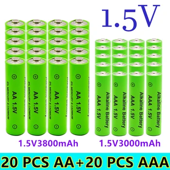 2022neue 1,5 V AA3800mAh+1,5VAAA3000mahwiederaufladbare Šarminis batterie taschenlampe spielzeug uhr MP3 grotuvas batterie ersetzen