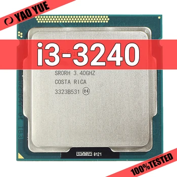Naudoti i3-3240 i3 3240 3.4 GHz Naudojamas Dual-Core CPU Procesorius 3M 55W LGA 1155
