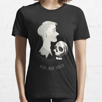 Shakespearean modelis - Hamletas, T-Marškinėliai, Palaidinės moterims topai marškinėliai moterims