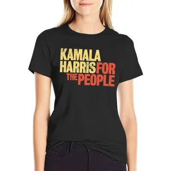 Kamala Harris Žmonių 2020 M. Prezidento Kampanijos T-Shirt marškinėliai grafinis tees viršūnės vasarą palaidinės moteris 2023
