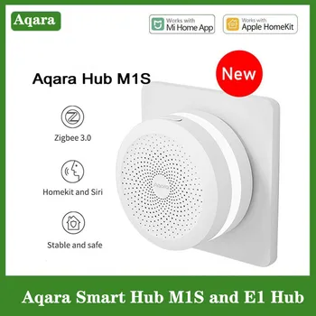 Aqara Smart Hub M1S Vartai Belaidžio Gamyklos Tiesioginės Zigbee 3.0 Wifi LED Nakties Šviesos Nuotolinio Valdymo Xiaomi Mijia Homekit APP